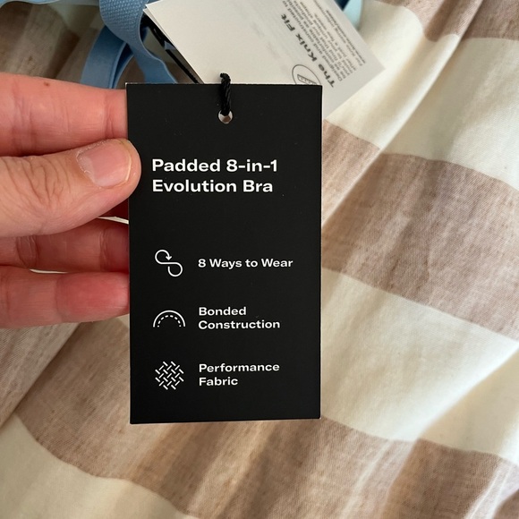 Knix Evolution Bra in Ocean Mist Blue Heaven Size 4 fits C32-34 & D 32-34 - Picture 10 of 12